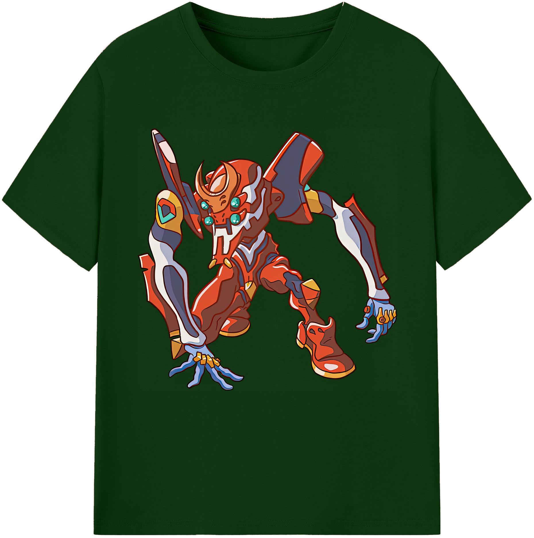（画像用） EVA 新世紀エヴァンゲリオン 綿100％半袖Tシャツ（フロントプリント）